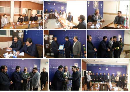 تقدیر استاندار و فرماندار قم از اصحاب خانه مطبوعات